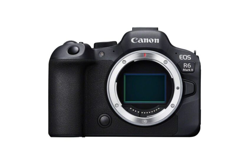 Cámara sin espejo Canon EOS R6 Mark II en negro puro - Imagen de 12